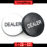 Texas Sculpture Poker Dealer Button Big Blind \ Small Blind Dealer Button Mother of Pearl Shell Button Ym-Dr01